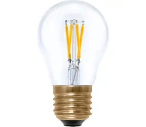 SEGULA LED žiarovka číra E27 2200K / LED žiarovka / 3W (26W) / 260 lm / stmievateľná