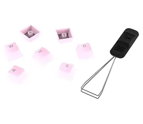 HyperX PBT Keycaps Full Key Set ružová