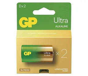 GP Ultra D LR20 / Batéria / alkalická / 1,5 V / 2 ks