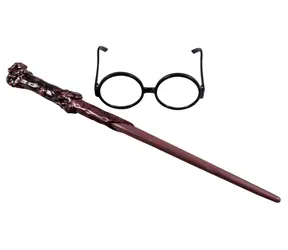 DISGUISE Sada doplnkov Harry Potter / Palička a okuliare / Licenčný kostýmový doplnok