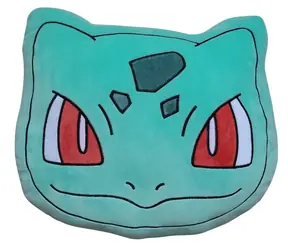 NEMESIS NOW Vankúš Pokémon Bulbasaur / 40x40 cm / Polyester