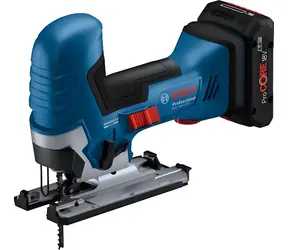 BOSCH GST 18V-125 S Professional modrá/čierna / Aku priamočiara píla / 18V / solo bez batérie / L-BOXX