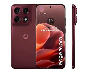 Motorola Edge 70 Pre 12 +512 GB Pantone Zinfandel / Smartphone / 6,78 "AMOLED 144Hz / MediaTek Dimensity 8500 Extreme