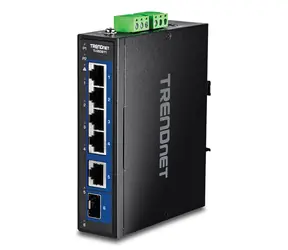 Trendnet TI-G50611 / Switch / 6- Port 2,5G / 10G porty / priemyselný / DIN lišta