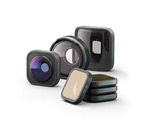 GoPro Sada objektívov HB / Príslušenstvo pre HERO13 Black / Širokouhlý, makro, anamorfický objektív / 4X ND filter