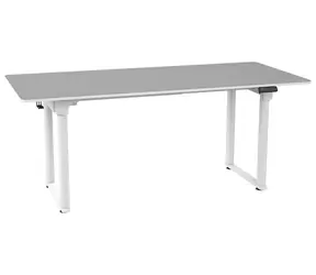 COUGAR E-Grav 180 biela / Herný stôl / Š: 180 cm / V: 73-118 cm / H: 80 cm / elektrické nastavenie výšky / karbónová doska
