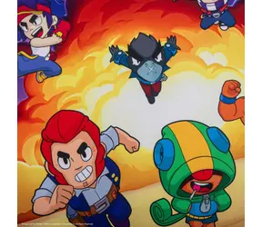 Cinereplicas Podložka pod myš Brawl Stars Ready to Brawl / Herné / Protišmyková