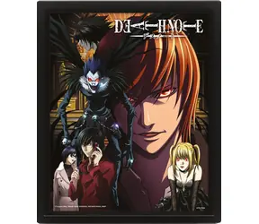 Pyramíd 3D obraz Death Note / 3D obraz / lentikulárny efekt
