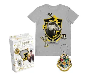 PYRAMID Tričko Harry Potter Mrzimor v darčekovom boxe / Veľkosť M / S kľúčenkou