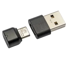 JABRA adaptér USB-C(F) na USB-A(M) čierna / Adaptér / redukcia portu