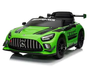 Eljet Detské elektrické auto Mercedes AMG GT3 zelená / 2x35 W / Rýchlosť 2,5-3,5 km/h / Nosnosť 30 kg