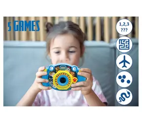 LEXIBOOK HD kamera a fotoaparát Tlapková patrola / Detský fotoaparát / SD karta 32GB / od 4 rokov
