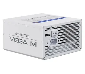 Chieftec Vega M PPG-850-CW biela / Zdroj ATX / 850W / ATX 3.1 / 80 PLUS Gold / Plne modulárne