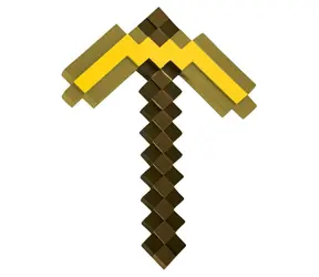 DISGUISE Krumpáč zlatý Minecraft / Hračka / Replika / Plast
