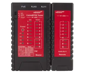 W-STAR WSNF468S / Tester káblov / RJ45, RJ11 / PoE test 802.3 AF/at / UTP/STP