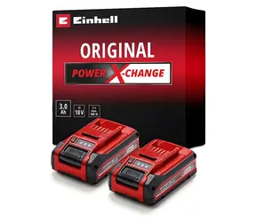 Einhell Power-X-Change PLUS 18V (2x3 Ah) Twinpack / Akumulátor / Li ION / bez nabíjačky