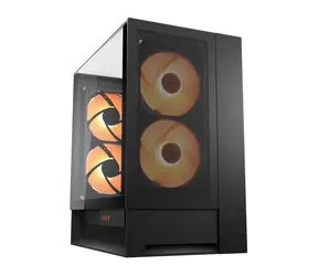 COUGAR OMNYX čierna / PC skriňa / Mid Tower / Mesh / 4X 160mm ARGB / bez zdroja