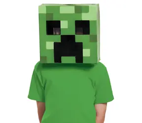 DISGUISE Maska Minecraft Creeper / Detská maska / Univerzálna veľkosť / Od 3 rokov