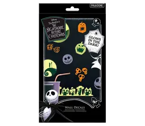 PALADONE Svetelná reťaz Nightmare Before Christmas / Vianočné osvetlenie / Samolepky / 1,3 m / 2x AA