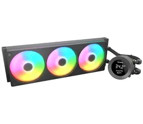 COUGAR Poseidon Vistek 360 čierna / Vodný chladič CPU / ARGB / 3x 120mm / 2500 RPM / Intel & AMD