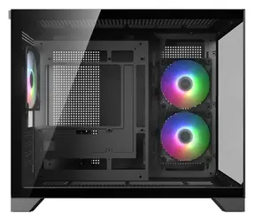 COUGAR FV150 ARGB čierna / PC skriňa / Mini Tower / micro-ATX / mini-ITX / tvrdené sklo / bez zdroja