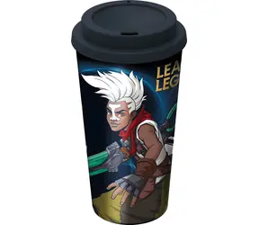 STOR Hrnček League of Legends / 520 ml / Skrutkovateľný uzáver / Dvojitá stena