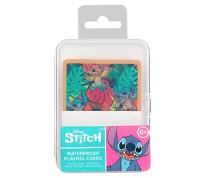 PALADONE Hracie karty Stitch / Hracie karty / vodeodolná úprava / 54 kariet / plastový box