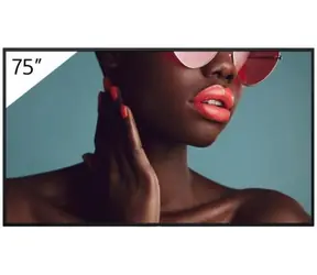 75" Sony FW 75BZ40L čierna / Profesionálny displej / 4K UHD / 700cd / Android 10 / Wi-Fi / HDMI