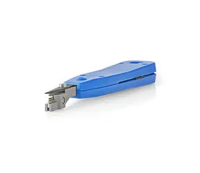 Nedis Krimpovacie kliešte CAT6/CAT7 modrá / Krimpovacie kliešte / LSA/Krone / ABS / úderový mechanizmus