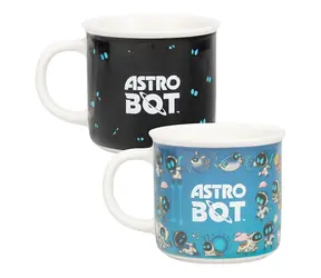 PALADONE Meniaci hrnček Astro Bot / Keramika / 350 ml