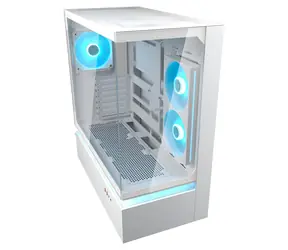 COUGAR CFV235 biela / Skriňa PC / Midi Tower / ATX / ARGB / temperované sklo