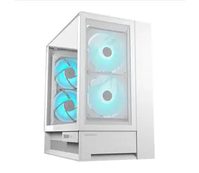 COUGAR OmnyX biela / PC skriňa / Midi Tower / Mesh / ARGB / ATX / micro-ATX / mini-ITX
