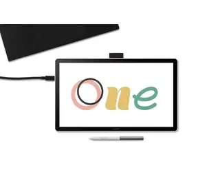 Wacom One 14 / Grafický tablet s displejom / 14" Full HD / IPS / pero Wacom One Pen