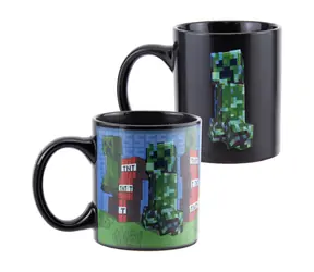 PALADONE Meniaci hrnček Minecraft Creeper / Keramika / 300 ml / Darčekový box