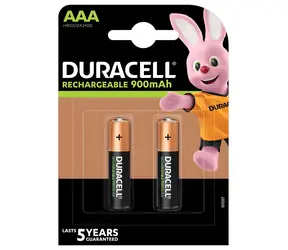 Duracell StayCharged AAA / Nabíjacie batérie / NiMH / 900 mAh / 1,2 V / 2 ks