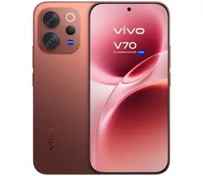 Vivo V70 Sandalwood Brown / Mobilný telefón / 6,59 "AMOLED / Snapdragon 7 Gen 4 / 8GB/256GB / 50MP Zeiss / 5G
