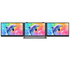 15,3" Blackview DCM8 Pre sivá / Duálny prenosný monitor / IPS / 1920×1200 / 60Hz / USB-C