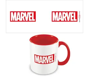 PYRAMID Hrnček MARVEL (Logo) 315 ml / Keramický hrnček / Do umývačky a mikrovlnky