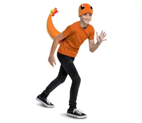 DISGUISE Sada doplnkov Pokémon Charmander / Licenčný doplnok / Chvost a maska