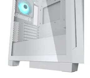 COUGAR Airface ECO RGB biela / PC skriňa / Midi Tower / ARGB / 3x ARGB ventilátory / priehľadná bočnica / bez zdroja