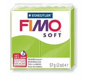 FIMO Modelovacia hmota Soft jablkovo zelená / 56 g / pečenie 110 ° C / 30 min
