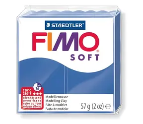 FIMO Modelovacia hmota Soft jasne modrá / 56 g / Pečenie v rúre 110°C