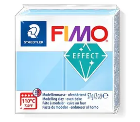 FIMO Modelovacia hmota Effect tyrkysová / 58 g / Pečenie 110 °C