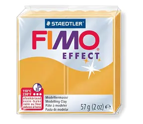 FIMO Modelovacia hmota Effect Metallic zlatá / 57 g / kovový trblietavý efekt / pečenie 110 ° C, 30 min