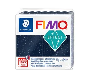 FIMO Modelovacia hmota Effect Galaxy modrá / 57 g / vypaľovanie v rúre 110 ° C / 30 min
