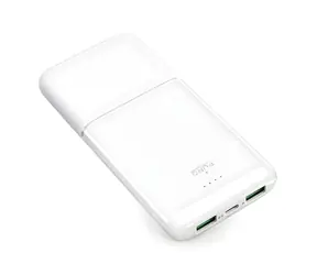 Puro DAILY 10 PLUS biela / Powerbanka / 10000 mAh / 2x USB-A / USB-C / 22.5W