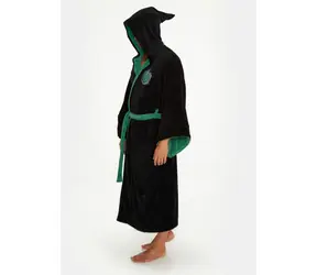 GROOVY Dámsky župan Harry Potter Slizolin / Univerzálna veľkosť / 110 cm / 100% polyester