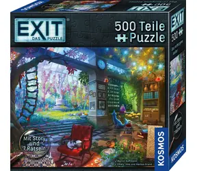 KOSMOS EXIT Puzzle: Skrytý ateliér /500 dielikov/ od 10 rokov
