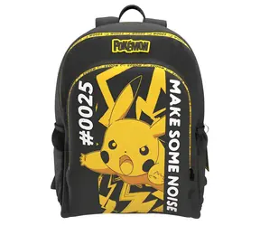 CYP Brand Pokémon Školský batoh Twilight Champions Pikachu čierny / Batoh / polstrovaný chrbát / 42×31×13 cm