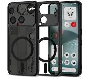 Tech-Protect MagMat MagSafe čierna/číra / Kryt / Nothing Phone (3)